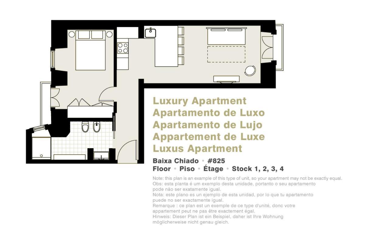 Lisbon Serviced Apartments - Baixa Exteriör bild